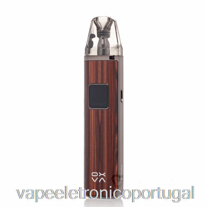 Vape Eletrônico Oxva Xlim Pro 30w Sistema Pod Madeira Marrom